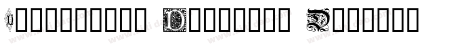 Ornamental Initials A字体转换